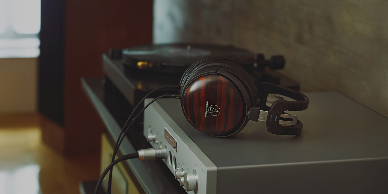 Audio-Technica Wooden Headphone