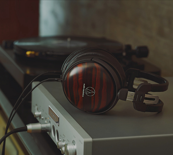 Audio-Technica Wooden Headphones